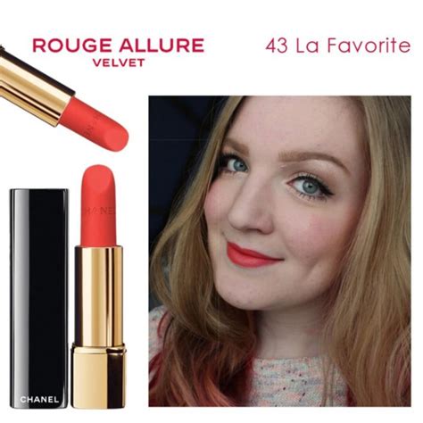 chanel rouge allure no 43